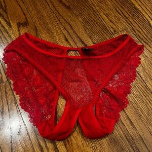 NWOT Open Back Panty